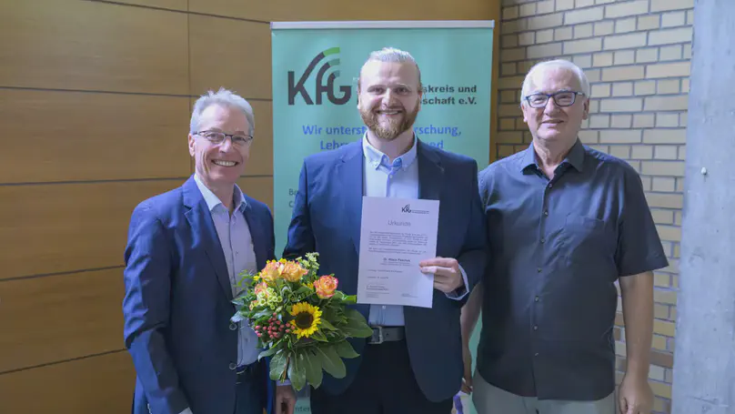 Awarded Otto Haxel Dissertation Prize for Physics