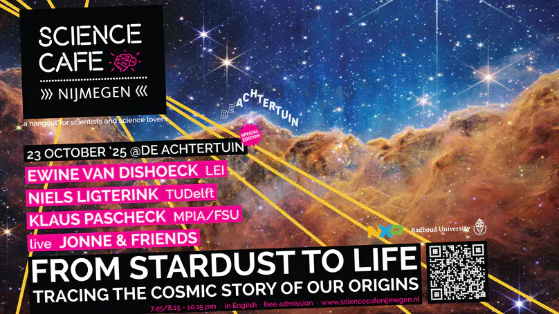 Invited Outreach Talk at Science Café Nijmegen